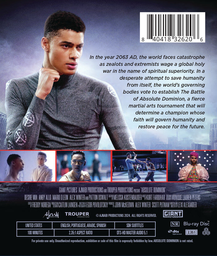 absolute dominion - Back Panel - Blu-ray