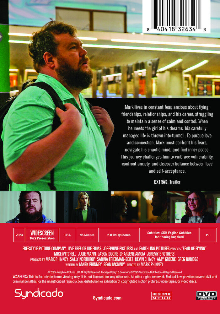 Fear Of Flying - Back Panel - 