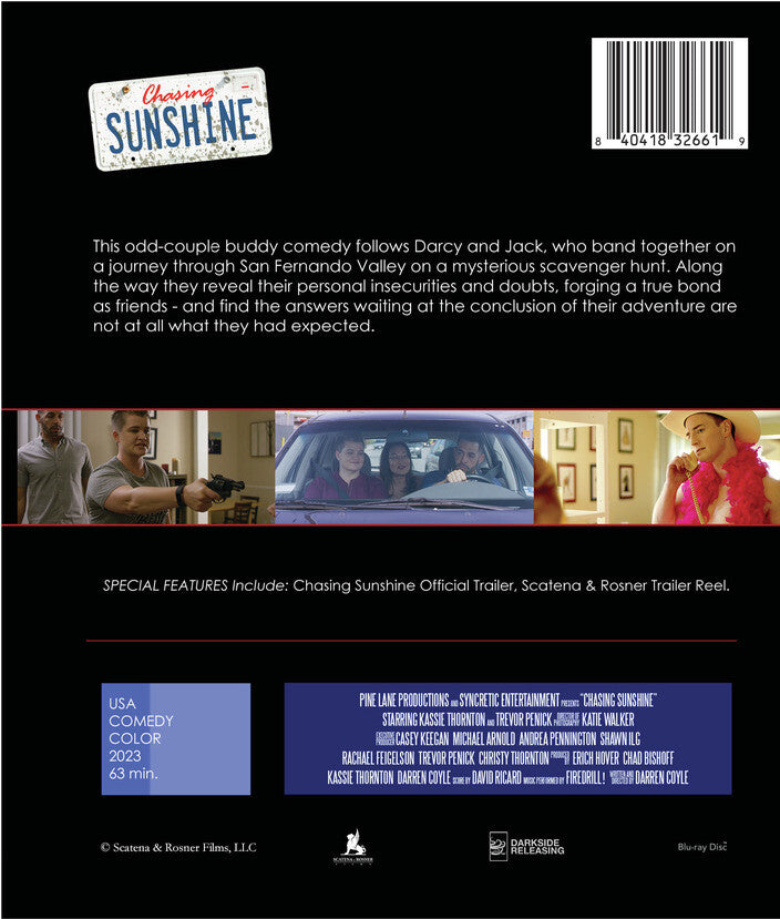 Chasing Sunshine - Back Panel - 
