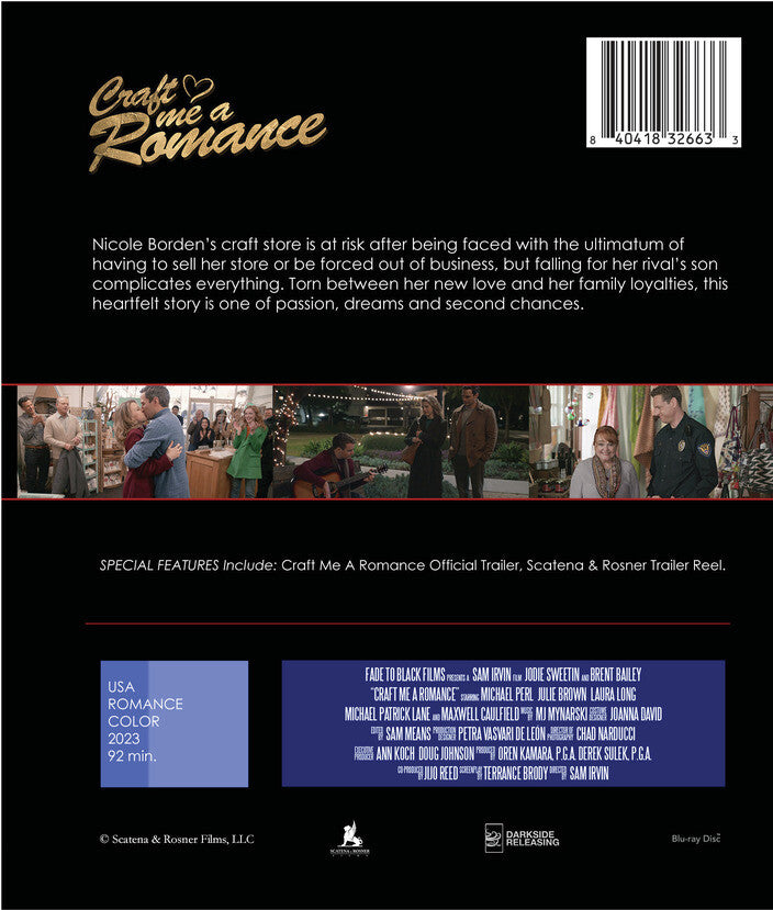 Craft Me A Romance - Back Panel - 