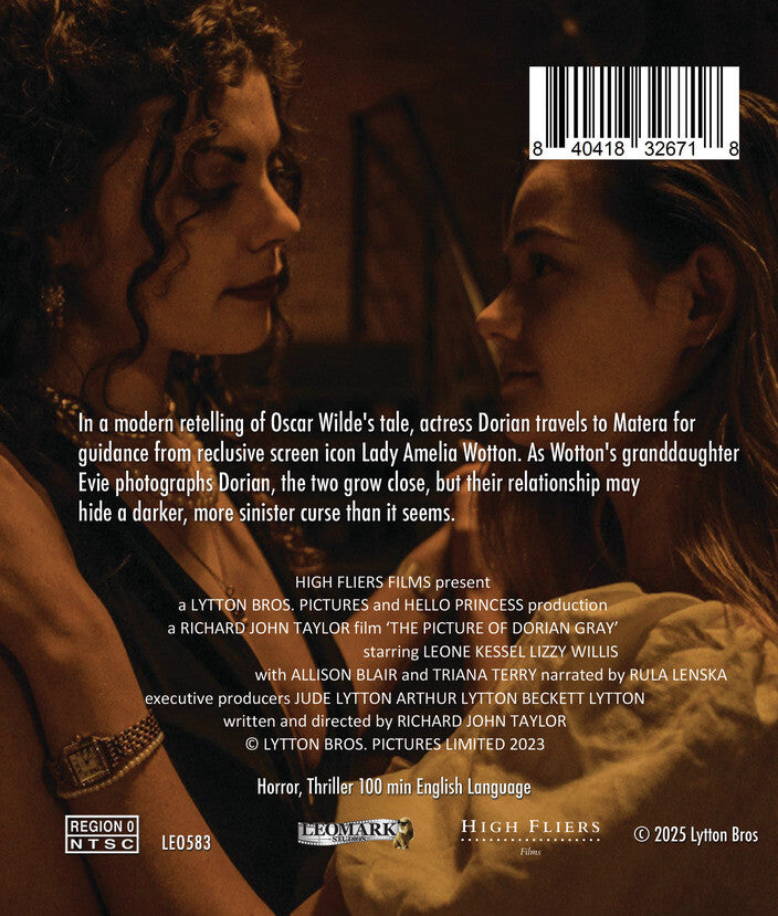 The Picture of Dorian Gray - Back Panel - 