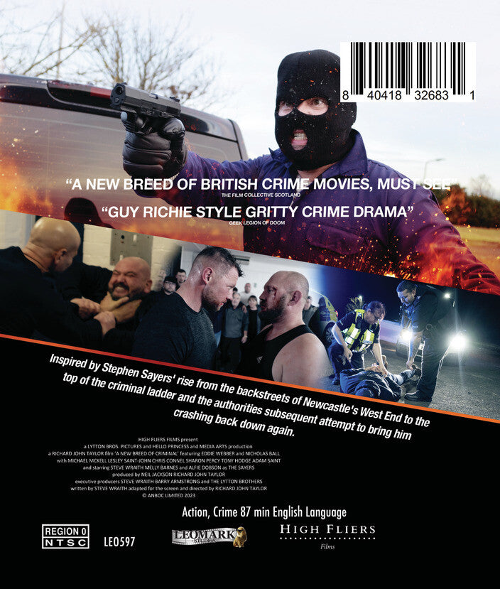 A New Breed of Criminal - Back Panel - 