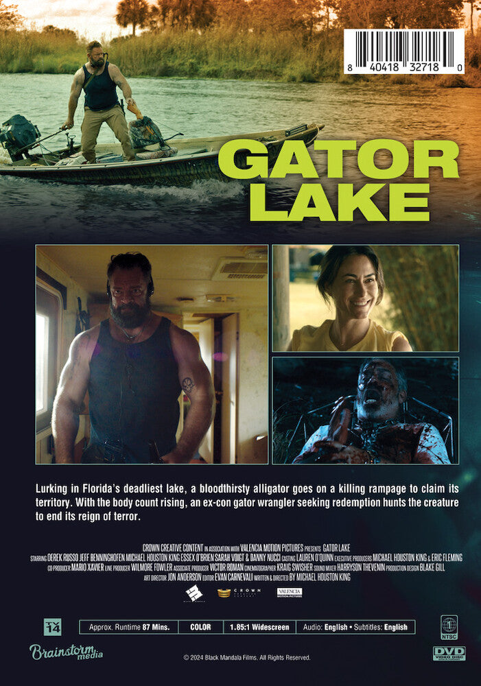 gator lake - Back Panel - DVD