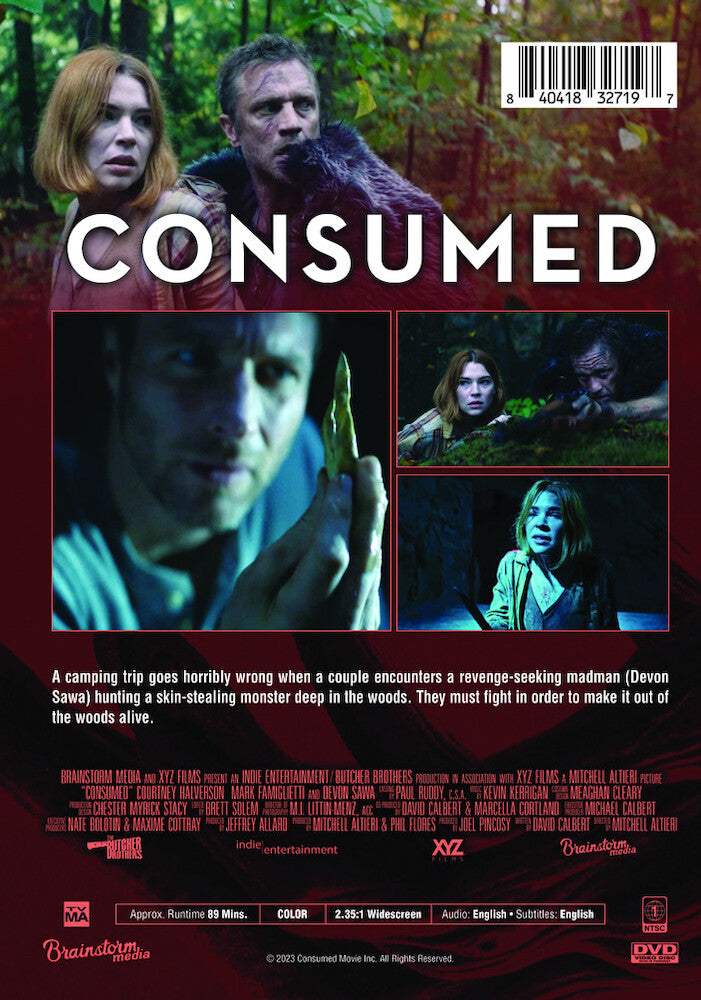 consumed - Back Panel - DVD