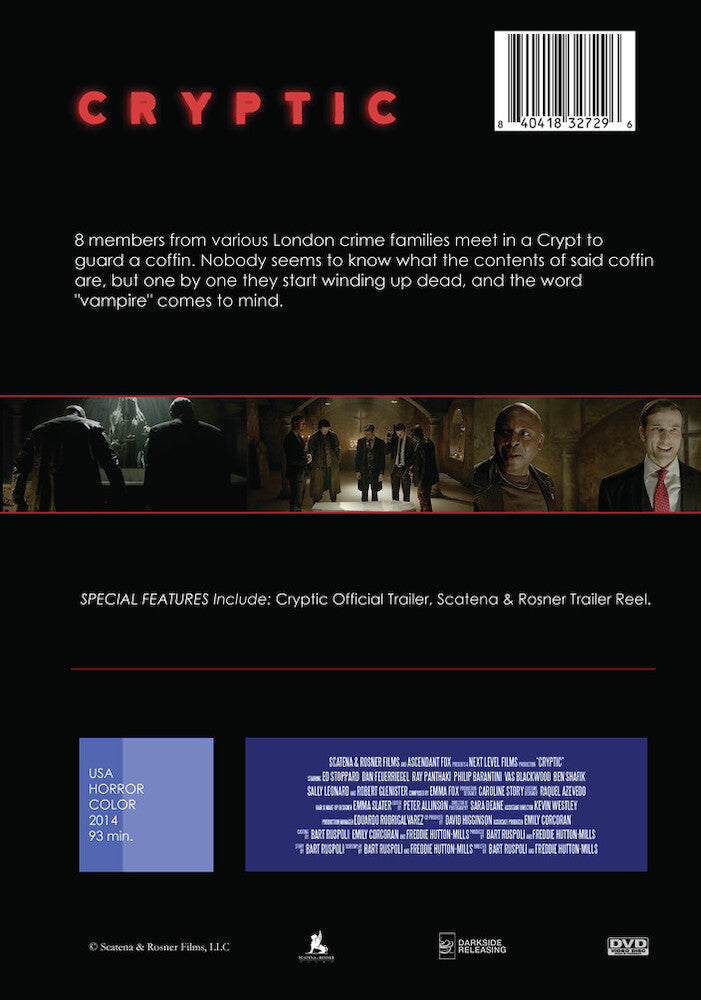 Cryptic - Back Panel - 