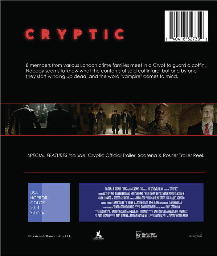 Cryptic - Back Panel - 