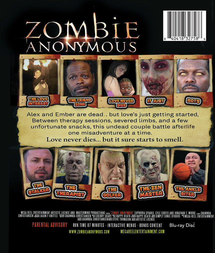 zombie anonymous - Back Panel - Blu-ray