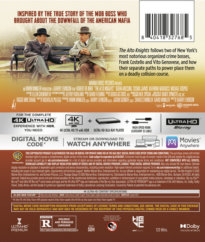 the alto knights - Back Panel - 4K UHD