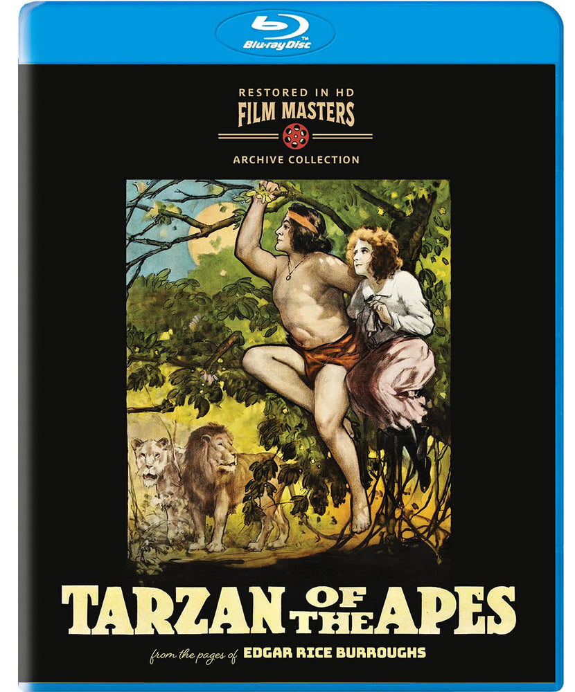tarzan of the apes (1918) | newly restored archive collection - Blu-ray