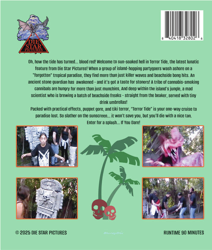 Terror Tide [Blu-ray] - Back Panel - 