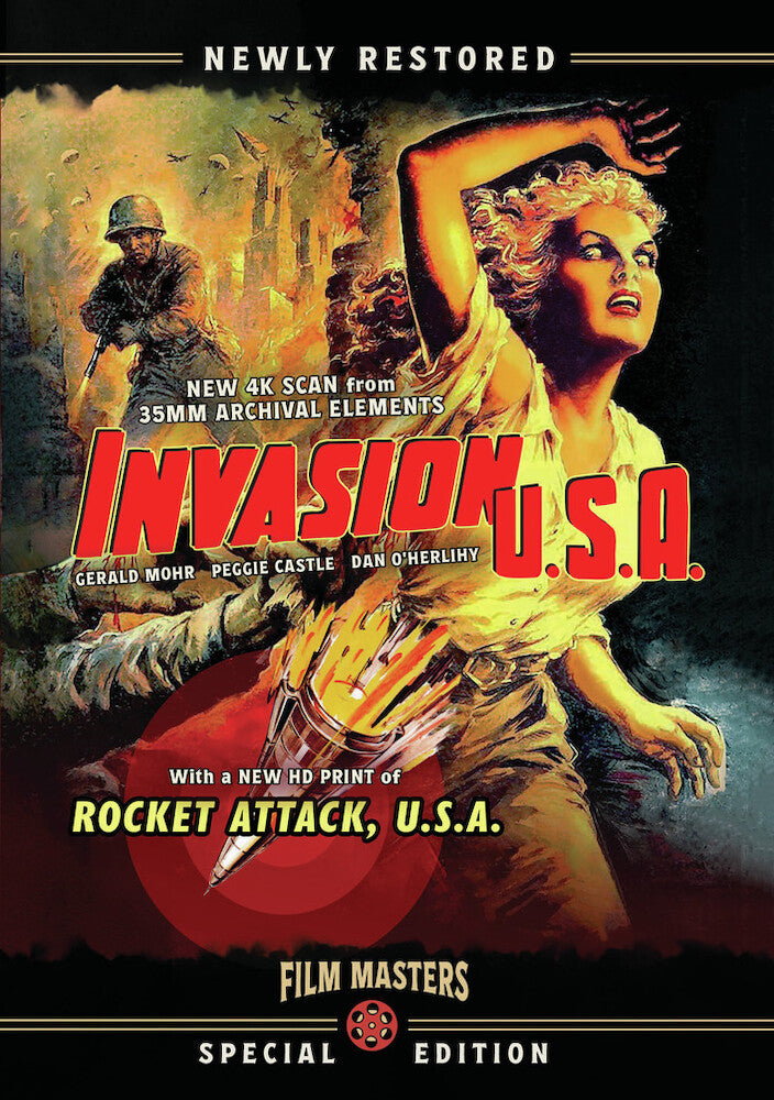 invasion, u.s.a. (1952) with bonus film, rocket attack u.s.a. (1960) - DVD