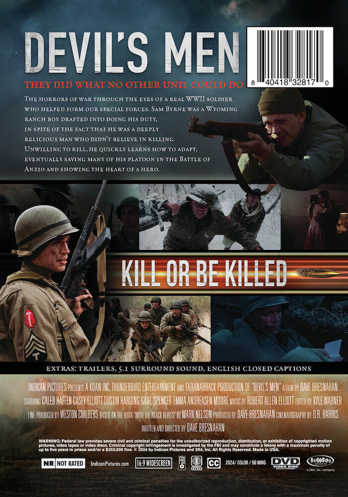 Devil's Men - Back Panel - 