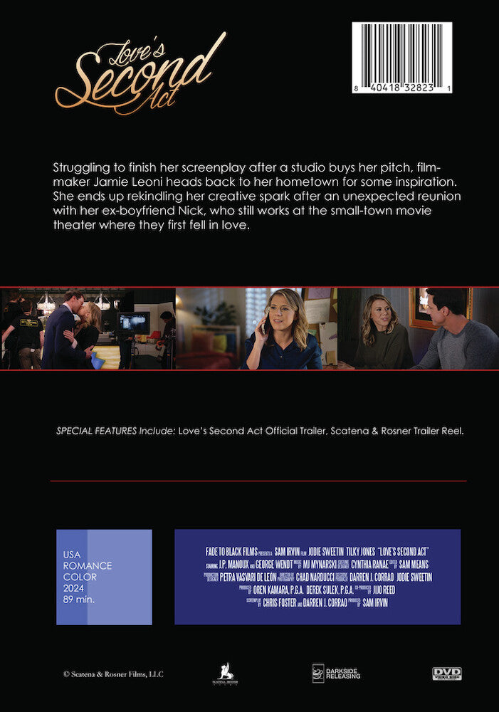 Love's Second Act - Back Panel - 