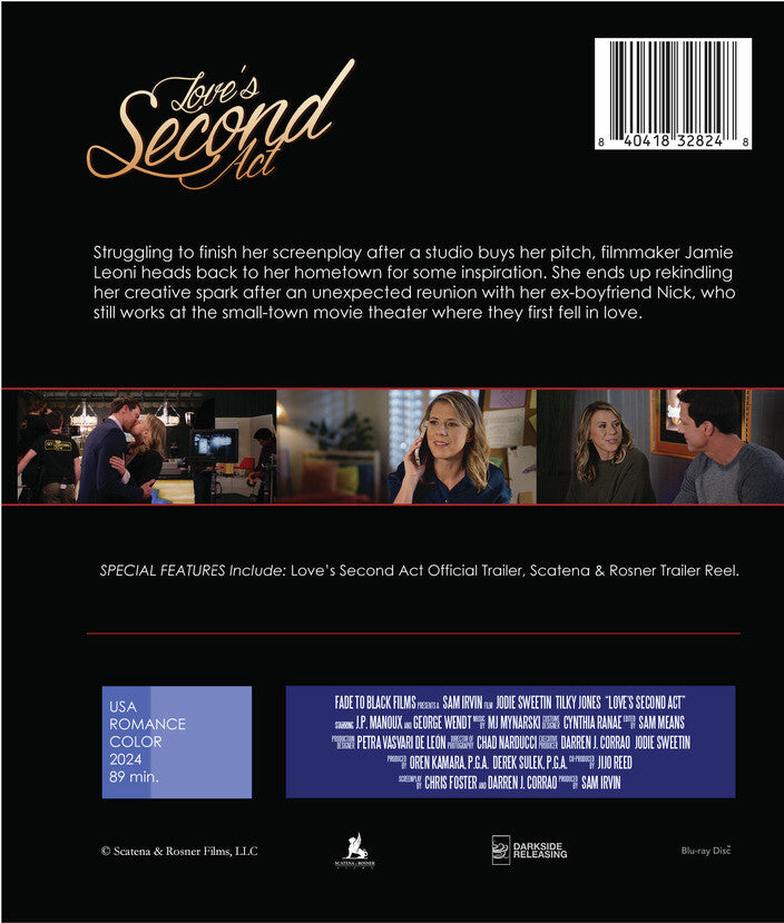 Love's Second Act - Back Panel - 