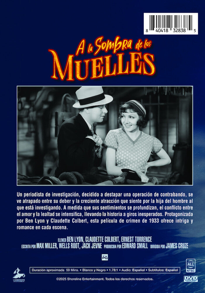 a la sombra de los muelles - Back Panel - DVD