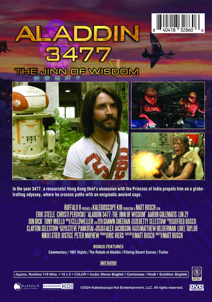 Aladdin 3477: The Jinn of Wisdom - Back Panel - 