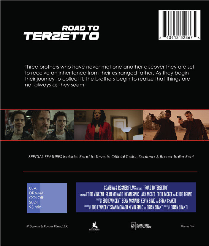road to terzetto - - Back Panel - Blu-ray