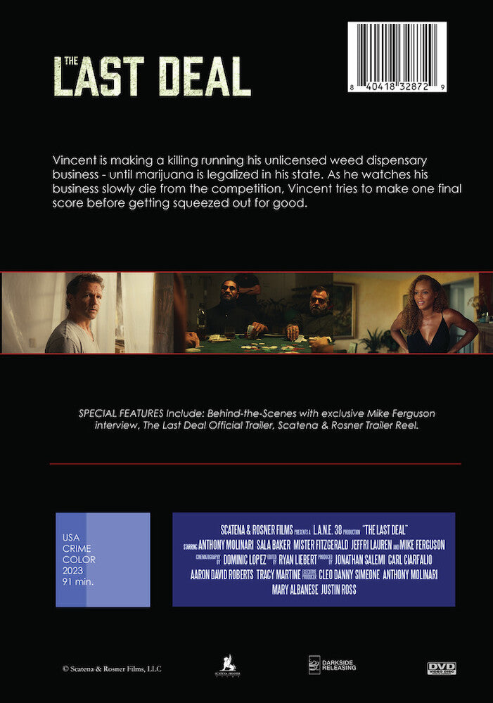 the last deal - Back Panel - DVD