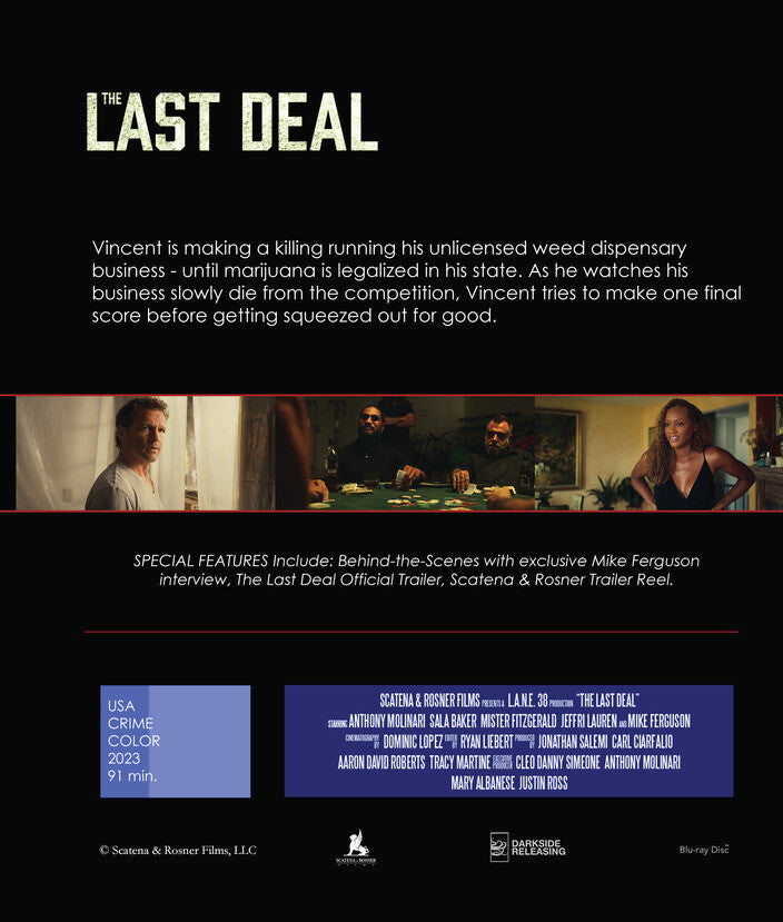 the last deal - - Back Panel - Blu-ray