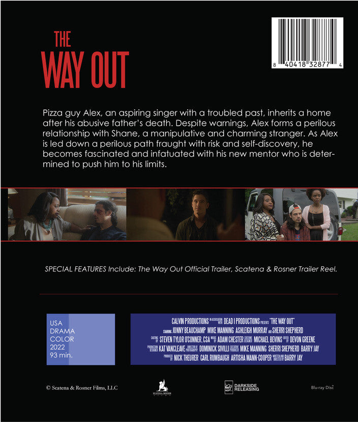 the way out - - Back Panel - Blu-ray