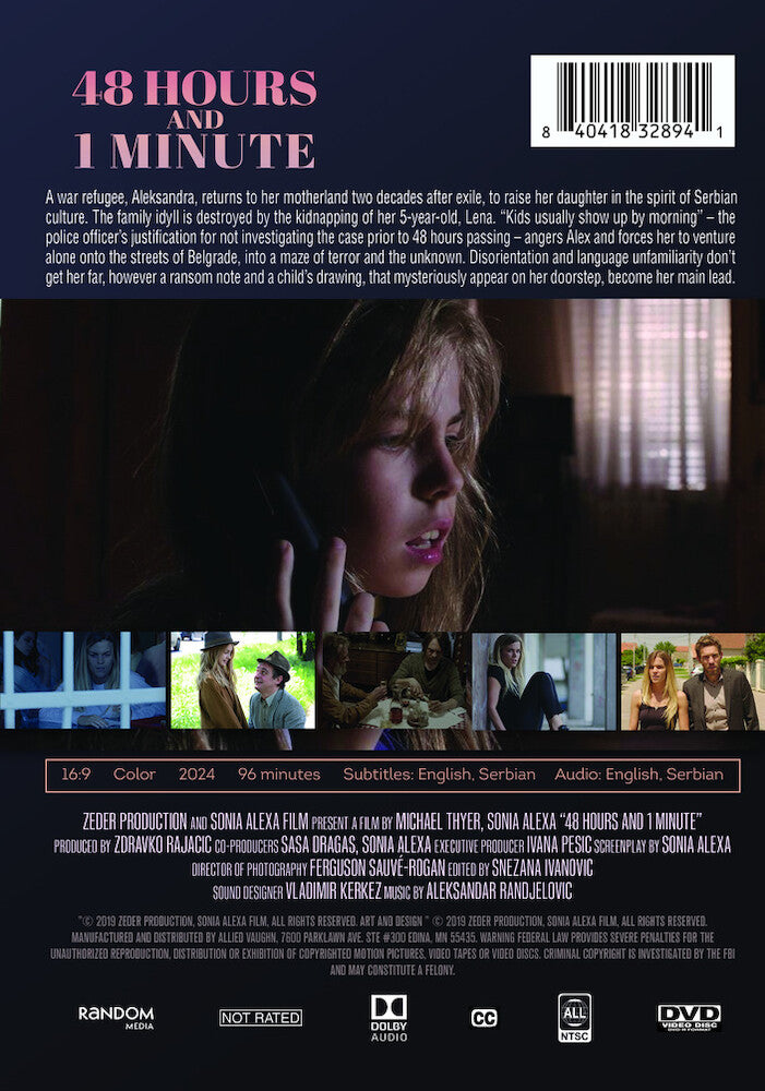 48 hours and 1 minute - Back Panel - DVD