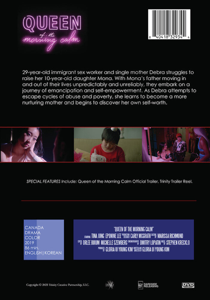 queen of the morning calm - Back Panel - DVD