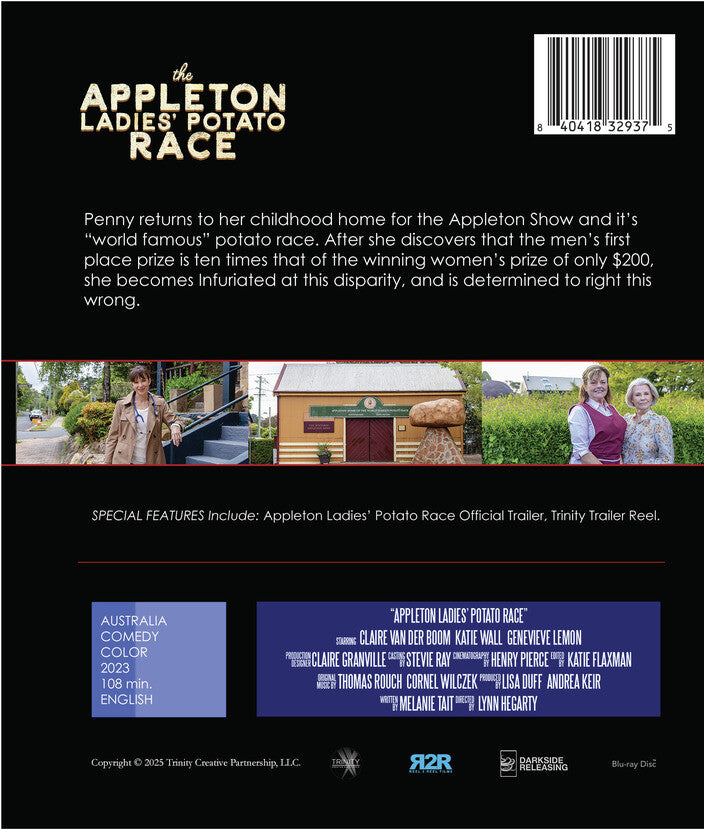 Appleton Ladies' Potato Race - Back Panel - 