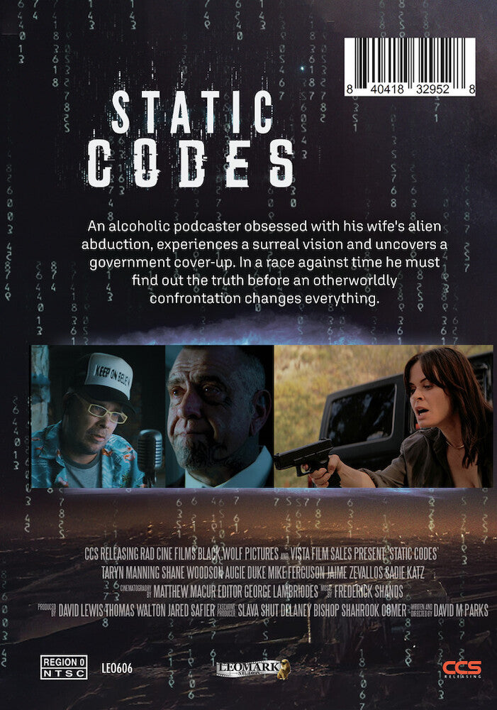 Static Codes - Back Panel - 