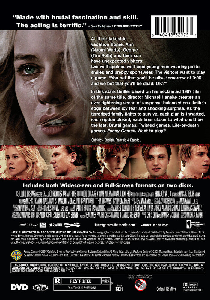 Funny Games - Back Panel - 