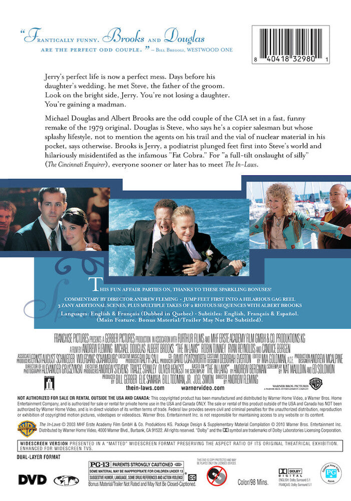 The In-Laws (2003) - Back Panel - 