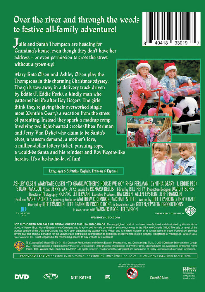 to grandmother's house we go - Back Panel - DVD