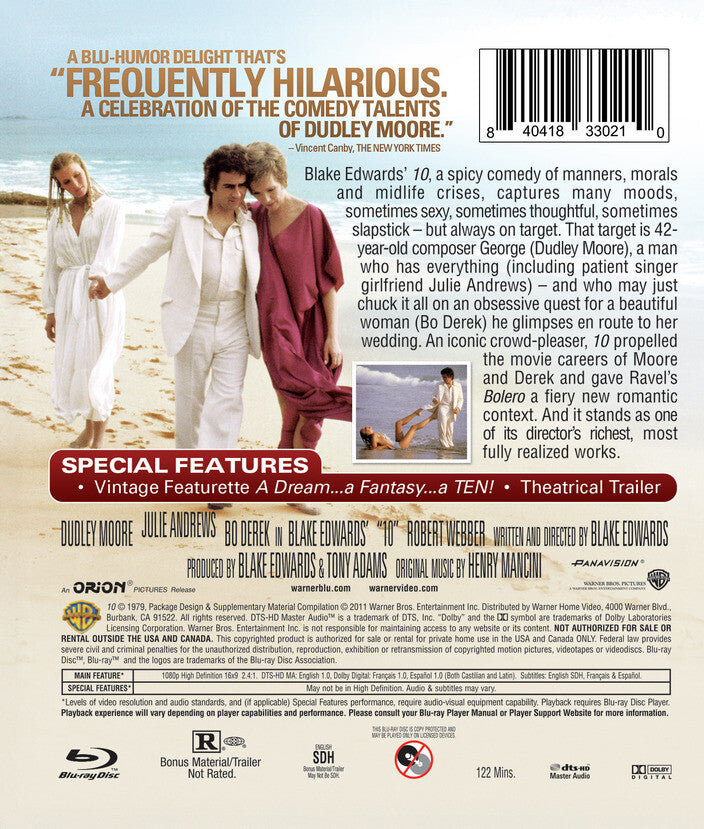 10 [Blu-ray] - Back Panel - 
