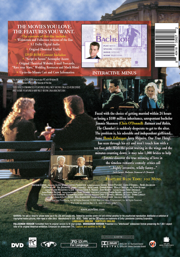 The Bachelor - Back Panel - 