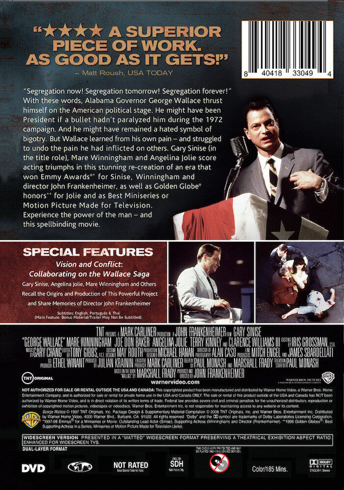 george wallace - Back Panel - DVD