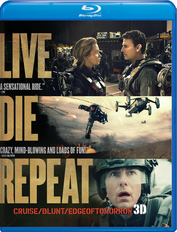 Live Die Repeat: Edge of Tomorrow [3D Blu-ray + Blu-ray] - 