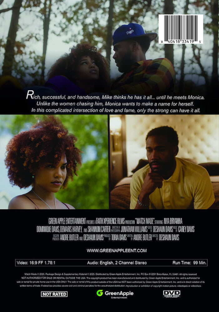 match made - Back Panel - DVD