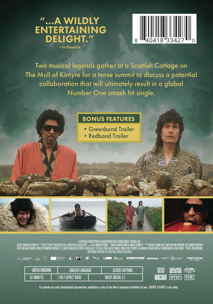 ebony & ivory - Back Panel - DVD