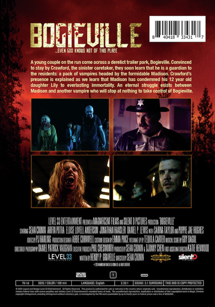 bogieville - Back Panel - DVD