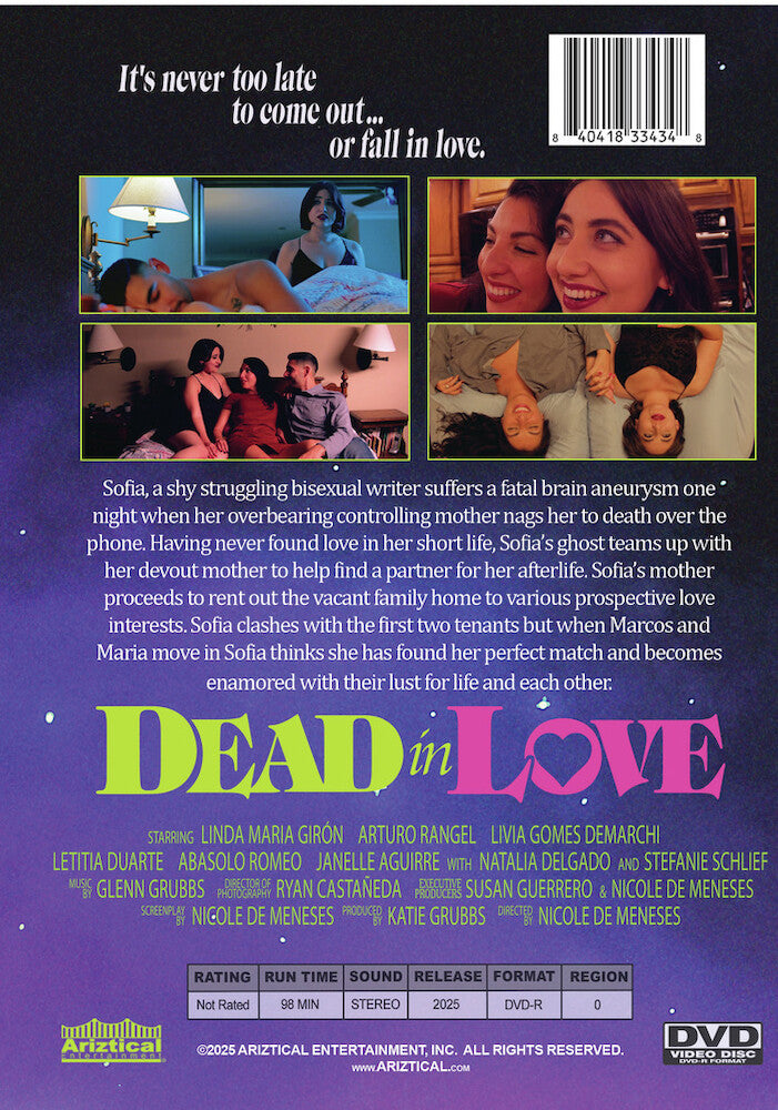 dead in love - Back Panel - DVD