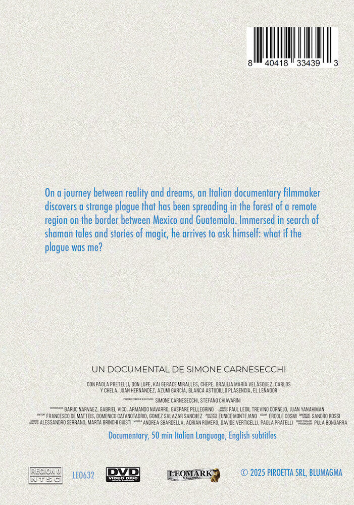 plaga aka the plague - Back Panel - DVD