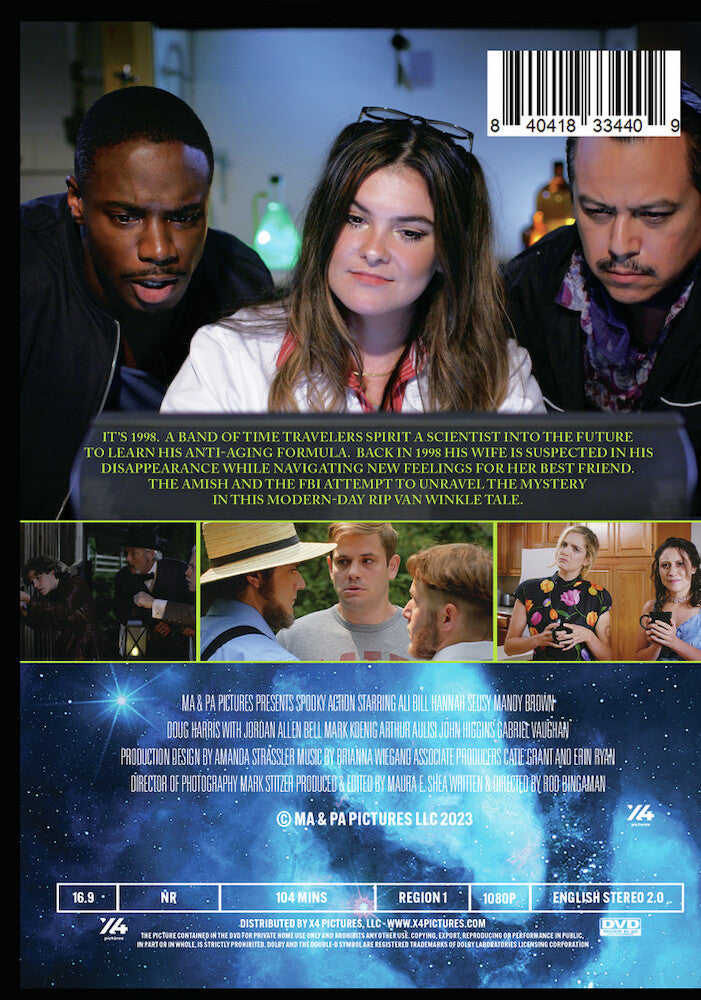 spooky action - Back Panel - DVD