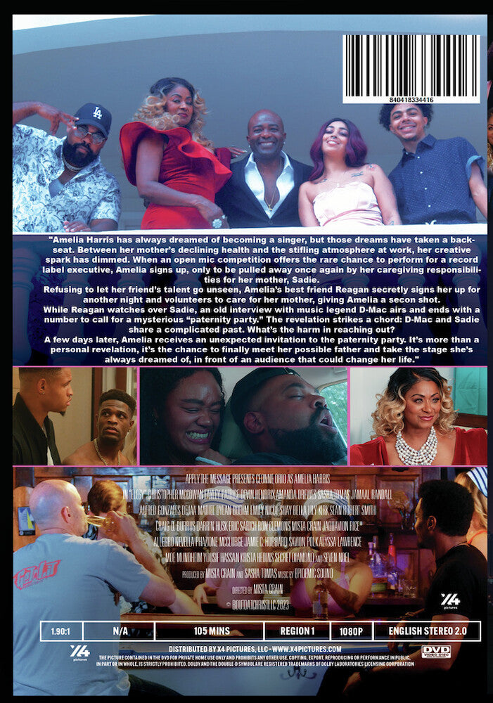elegy - Back Panel - DVD
