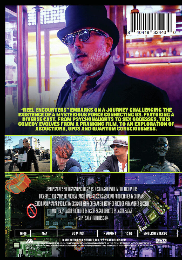reel encounters - Back Panel - DVD
