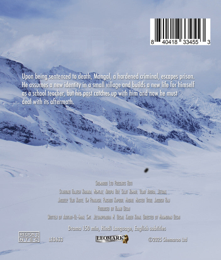 roti - Back Panel - Blu-ray