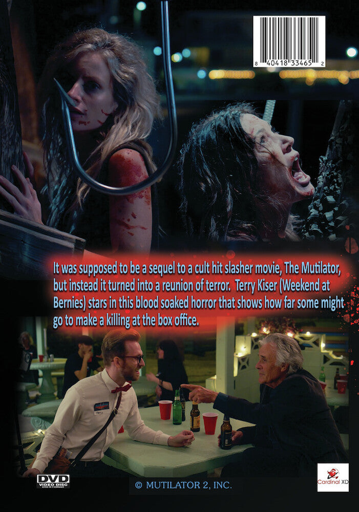 mutilator 2 - Back Panel - DVD