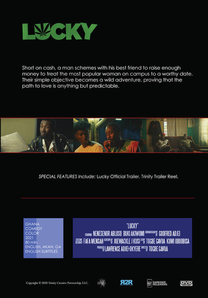 lucky - Back Panel - DVD