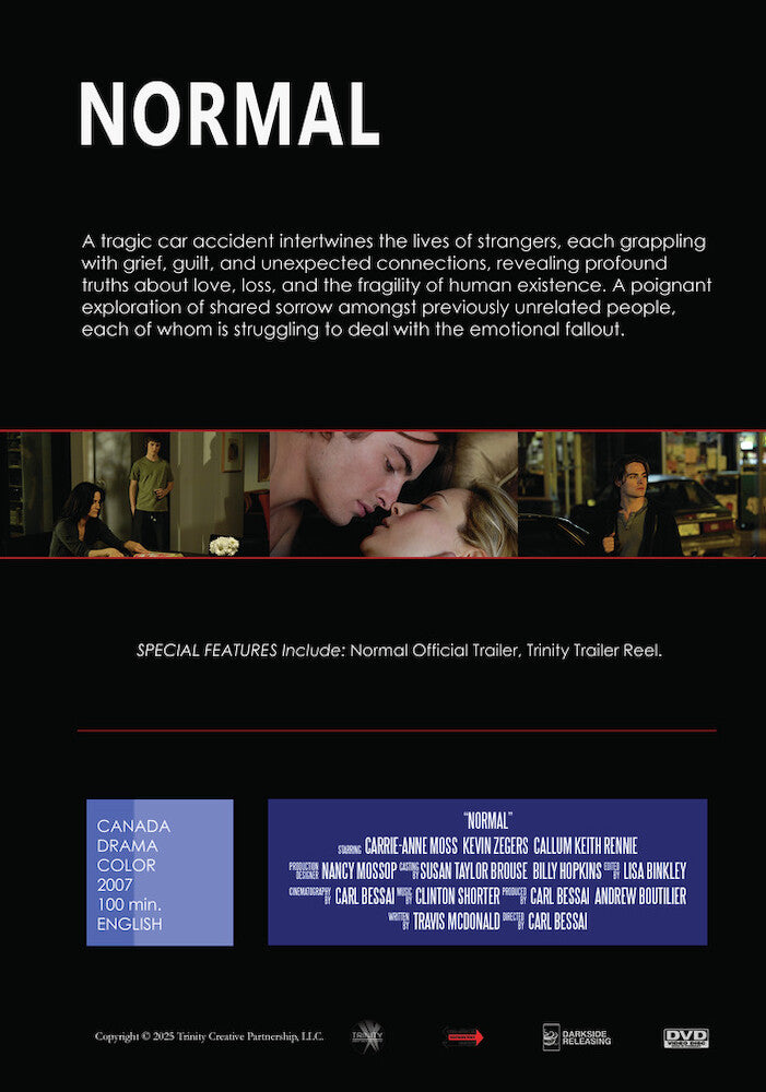 normal - Back Panel - DVD