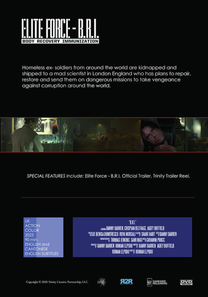 elite force - b.r.i. - Back Panel - DVD