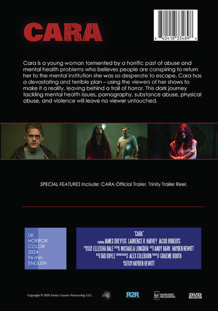 cara - Back Panel - DVD