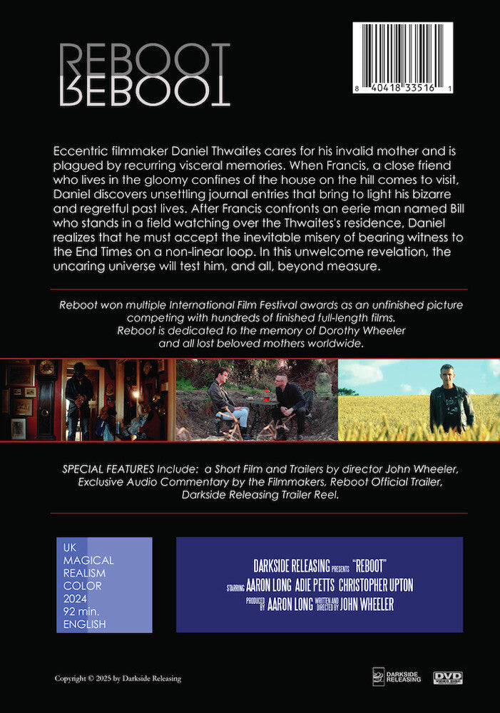 reboot - Back Panel - DVD